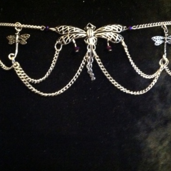 Dragonfly tiara crown or necklace - Picture 1 of 1